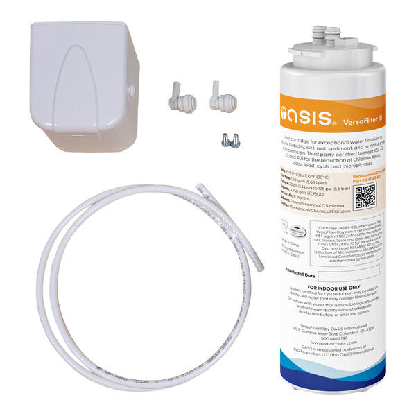 041253-001 Oasis VersaFilter III Water Filtration System for VersaFiller, Versacooler II, and RADII Bottle Fillers