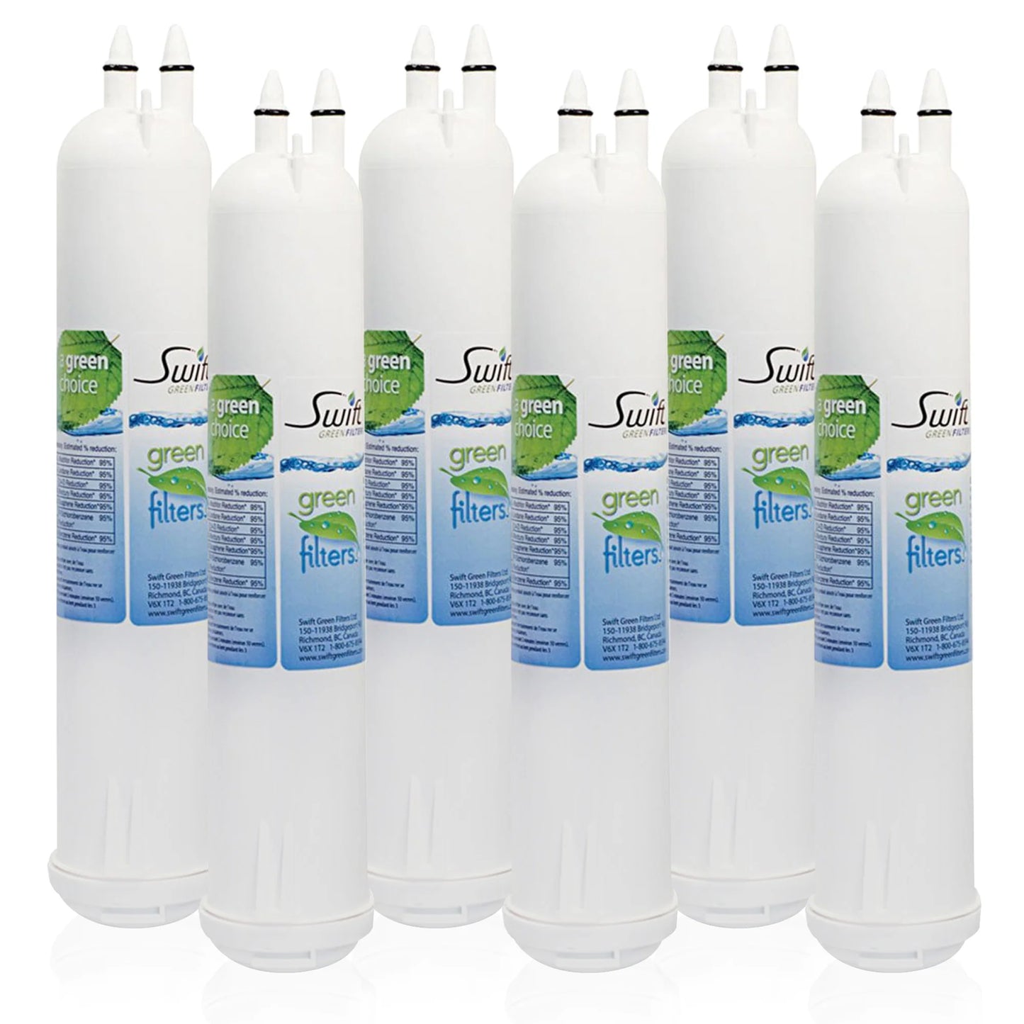 Swift Green Filters SGF-W71 Compatible Refrigerator Water Filter for 4396841, 4396710, EDR3RXD1, EFF-6016A, EFF-6008A, EDR3RXD1, Made in USA