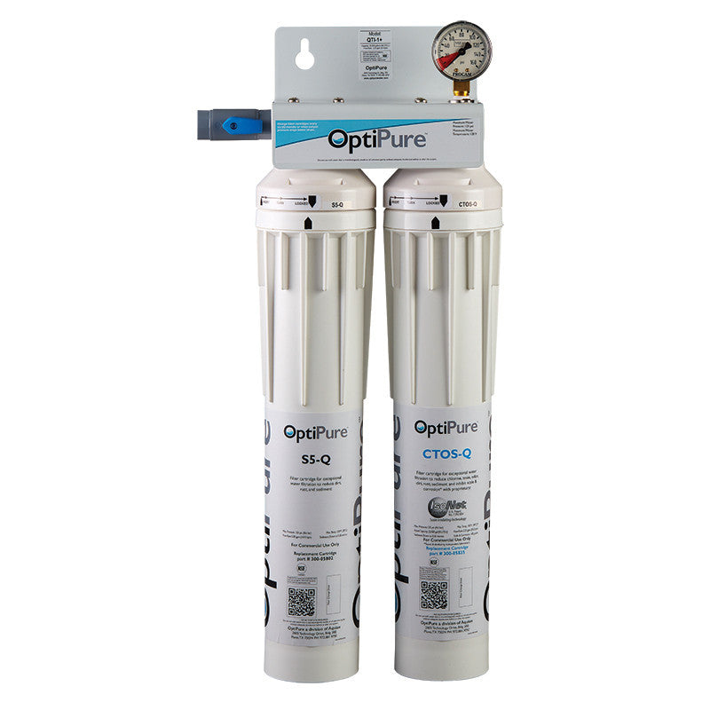 160-52055 Pentair OptiPure QTI-1+ Dual Filter System