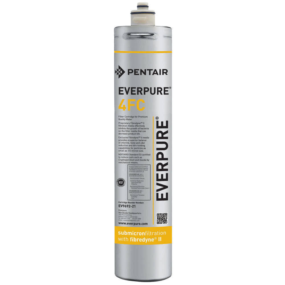 EV9692-21 $138 Pentair Everpure 4FC Water Filter Cartridge
