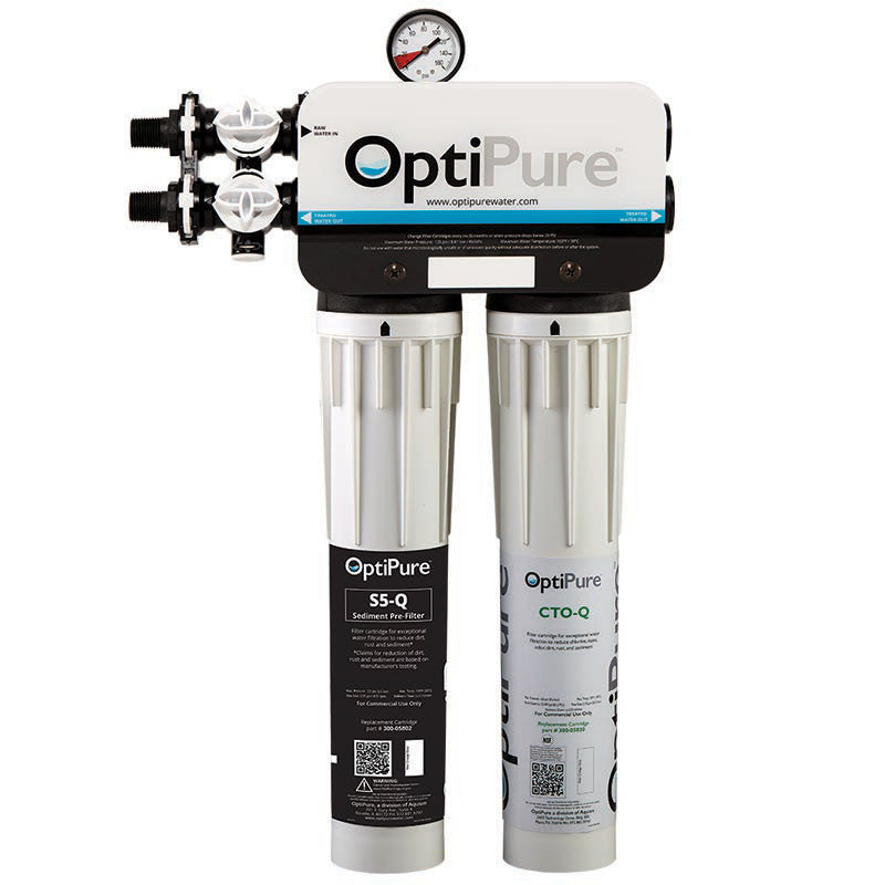 170-52051 Pentair OptiPure QT-1+ Dual Filtration System