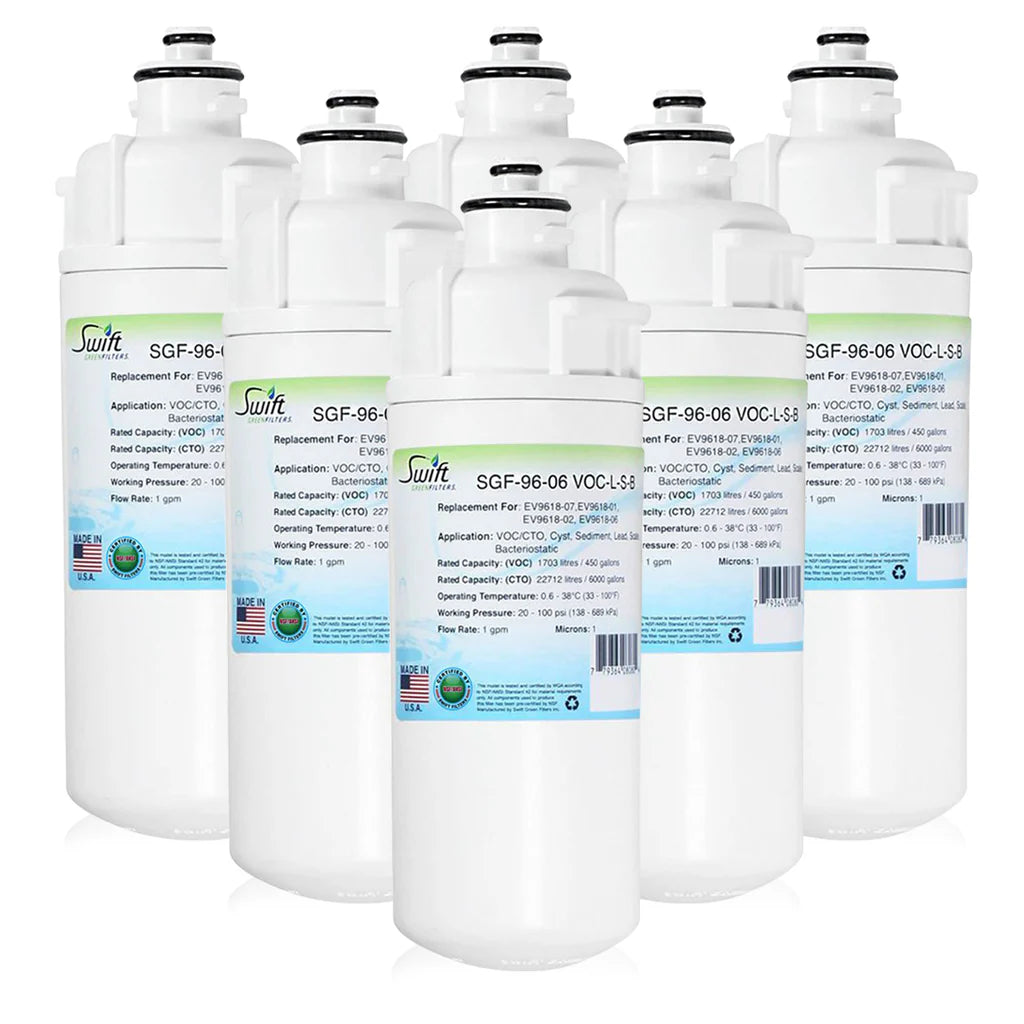 Swift Green Filters SGF-96-06 VOC-L-S-B Compatible Commercial Water Filter for EEV9618-07, EV9618-01, EV9618-02, Made in USA