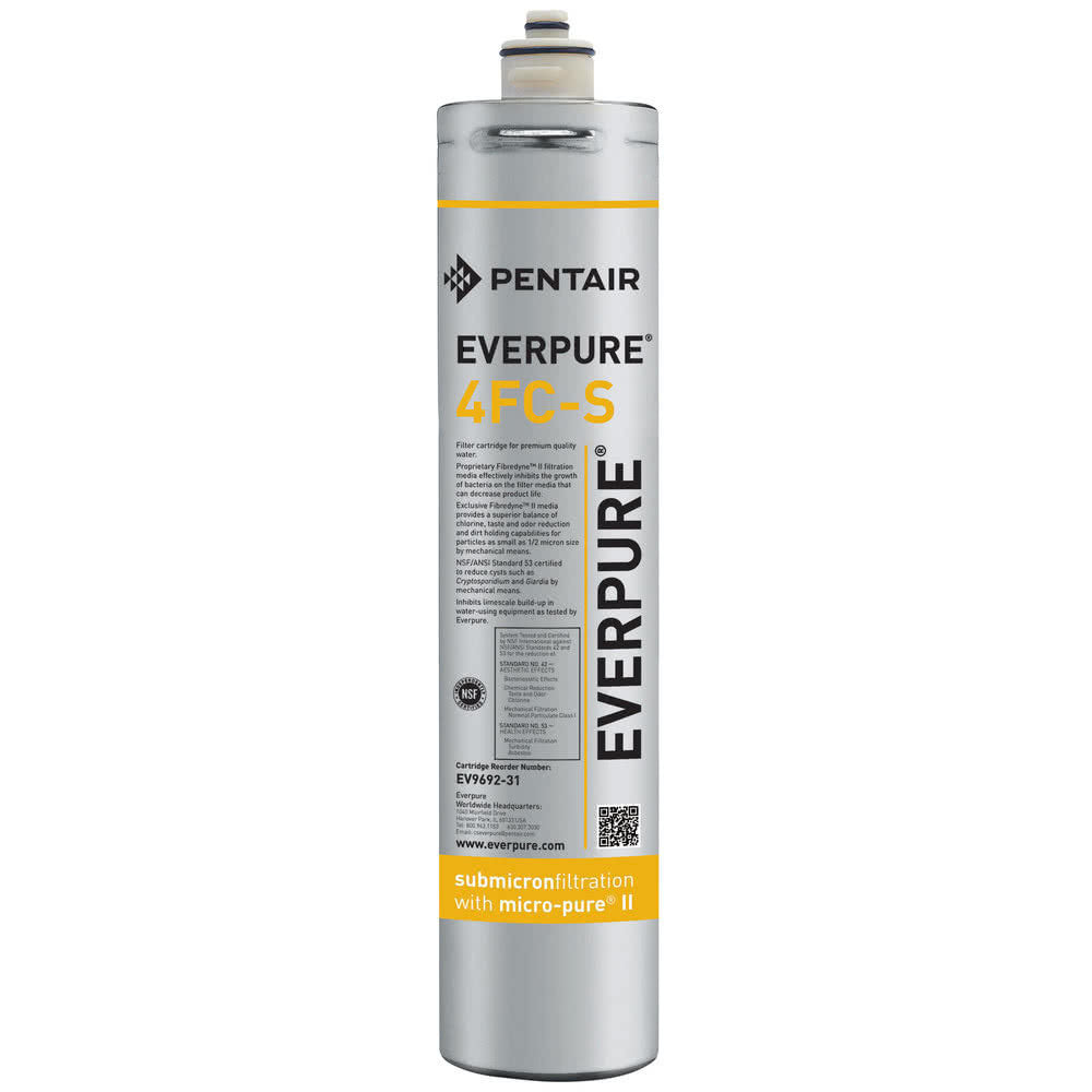EV9692-31 $156 Pentair Everpure 4FC-S Water Filter Cartridge