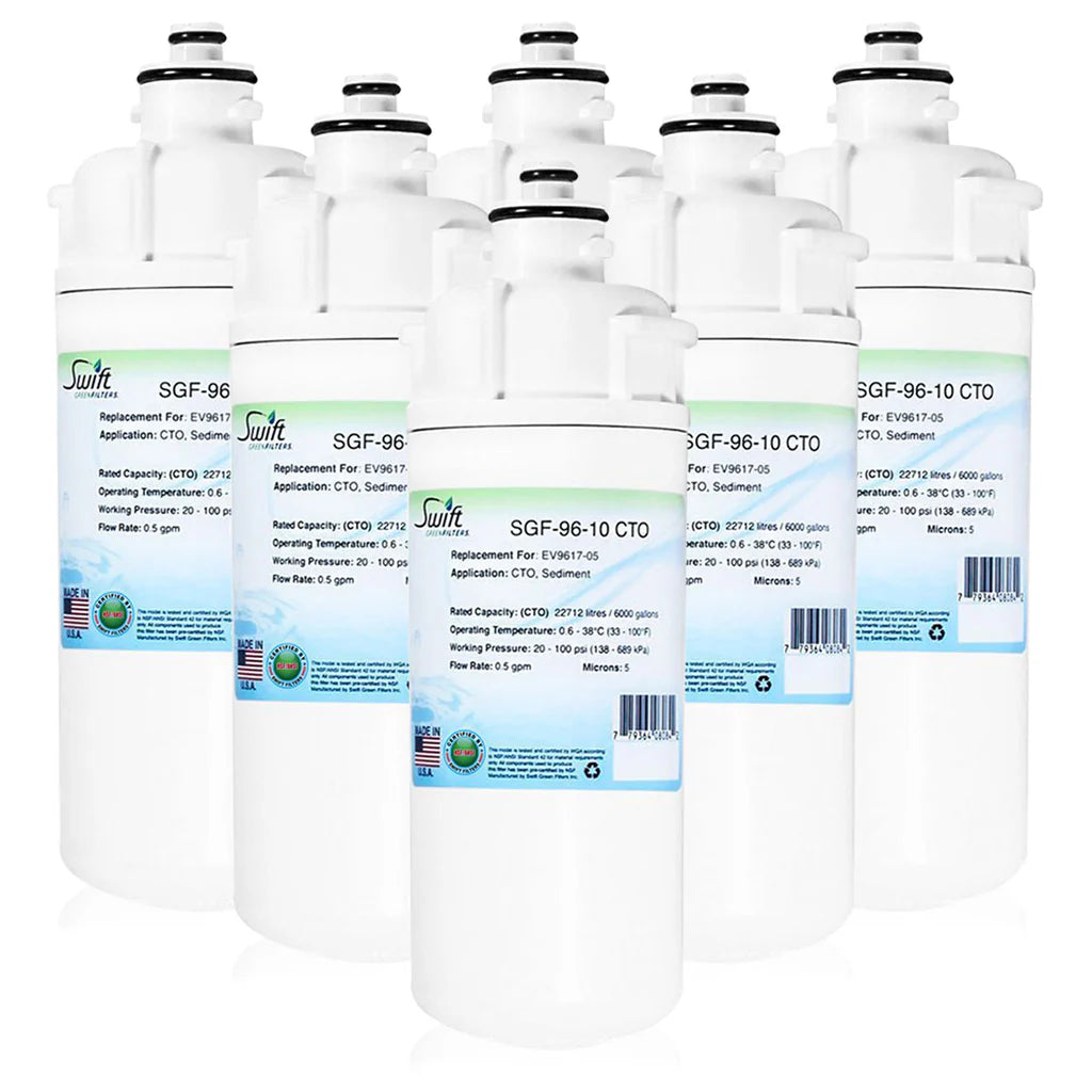 Swift Green Filters SGF-96-10 CTO Compatible Commercial Water Filter for EV9617-05, Made in USA