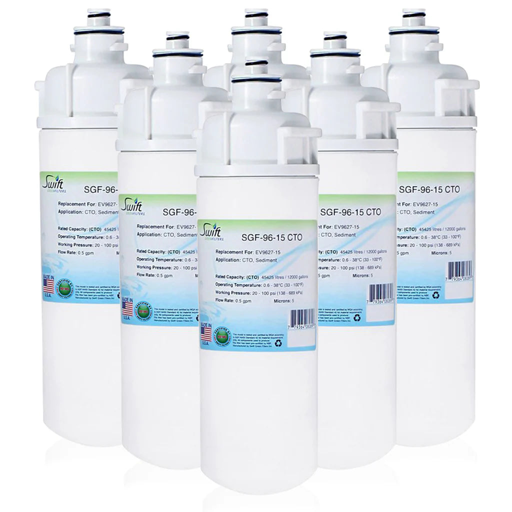 Swift Green Filters SGF-96-15 CTO Compatible Commercial Water Filter for EV9627-15, Made in USA