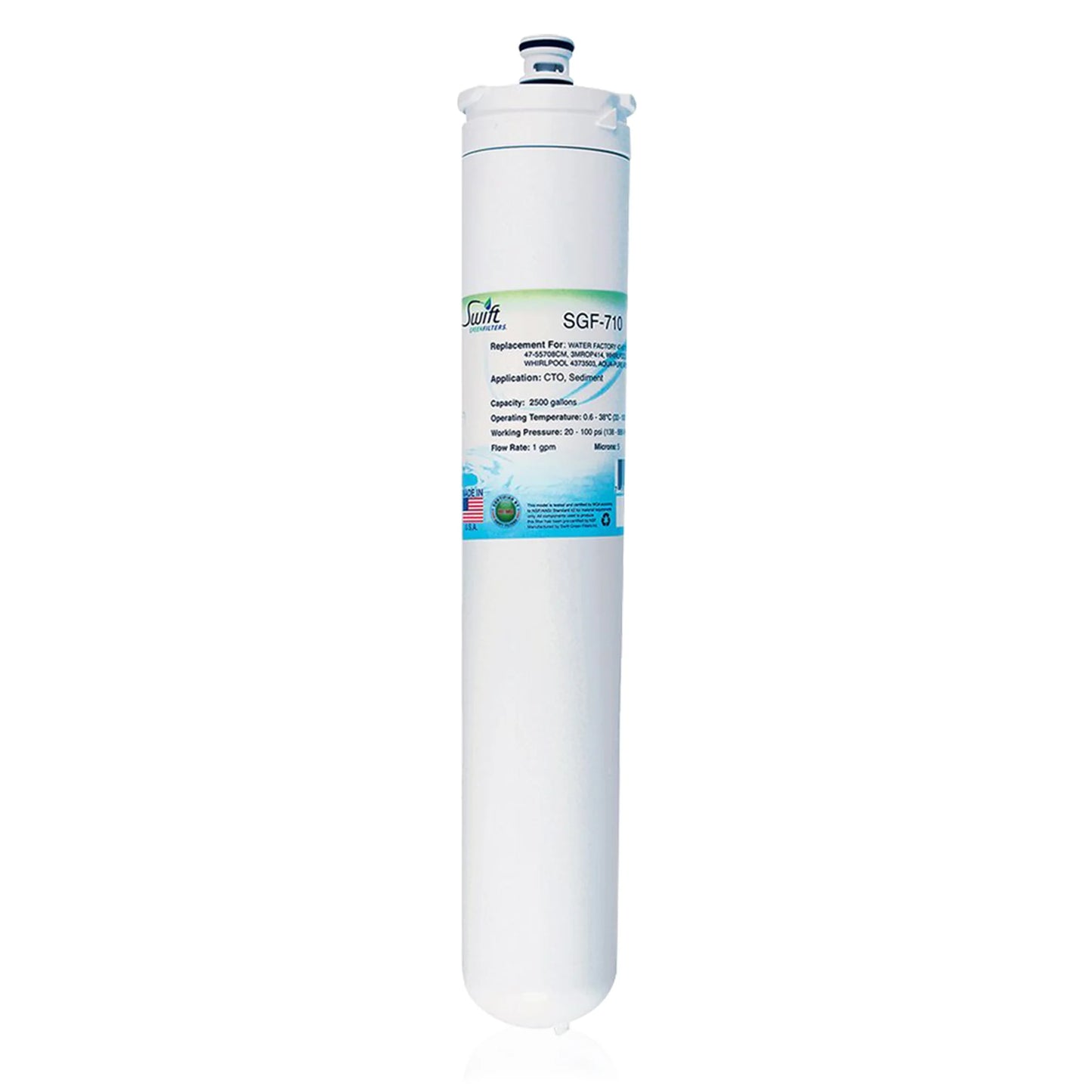 Swift Green Filters SGF-710 Compatible Commercial Water Filter for 3M AP31703, AP31710 Made in USA
