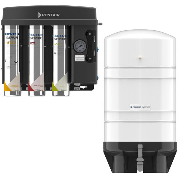 EV9975-62 Everpure EZ-RO 200/16G-BL Blended RO System w/ White 16 GL Tank - 200 GPD