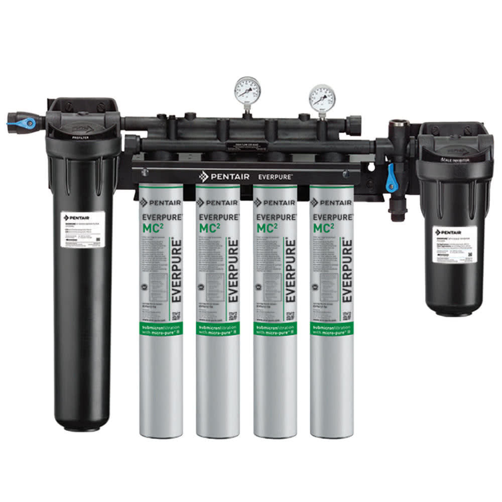EV9347-10 $2046 Everpure High Flow CSR Quad-MC(2) Water Filtration System