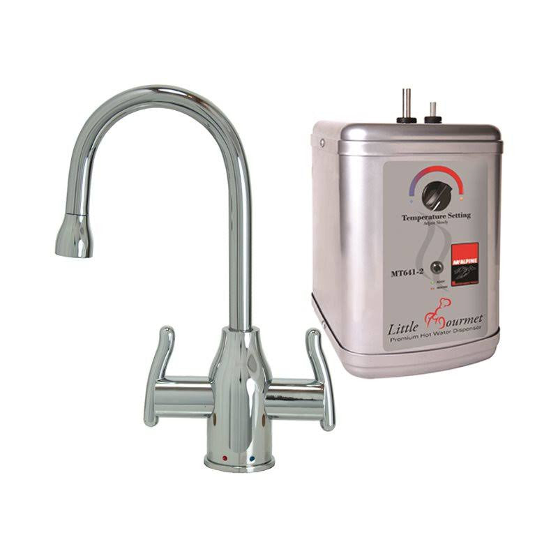 MT1801DIY-NL/CPB Mountain Hot/Cold CHROME Modern Curved System