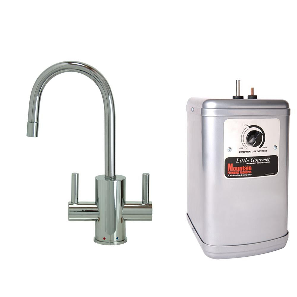 MT1841DIY-NL/CPB Polished Chrome Mountain Instant Hot/Cold Water System