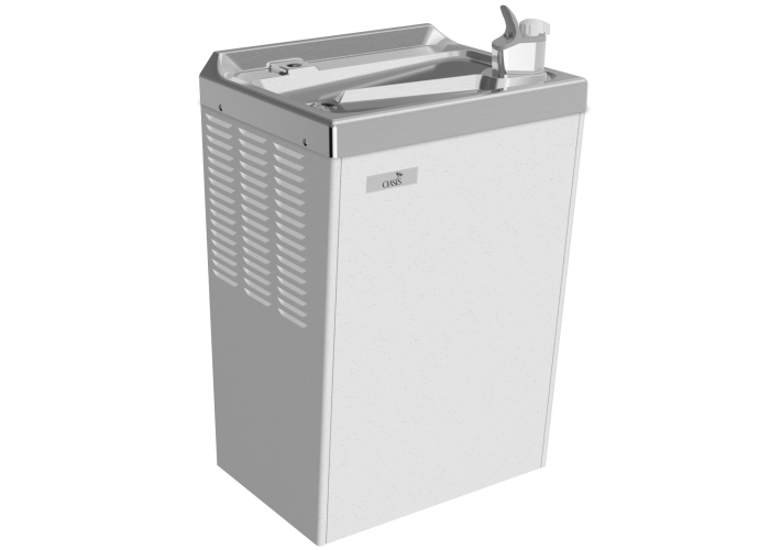 503294 $1394 Oasis P14M / PLF14M Stainless Steel COLD ONLY On-A-Wall Cooler