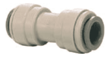 PI0416S / John Guest ½" (OD) Straight Union Connector (Acetal),