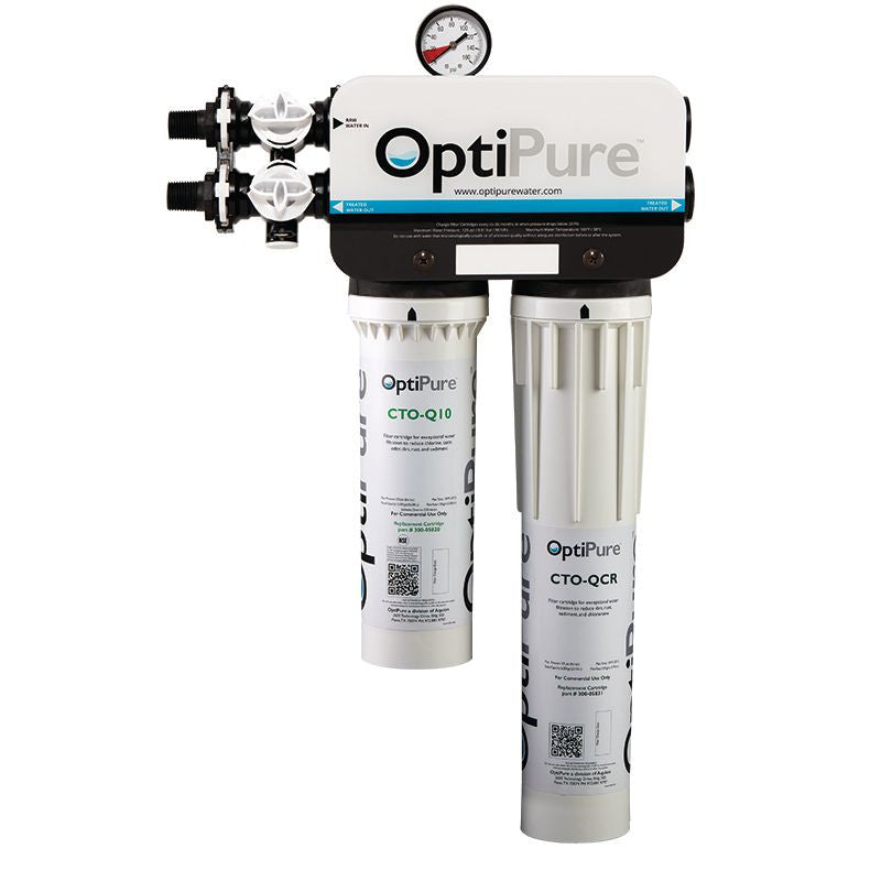 QT1+CR* $528 Everpure OptiPure # 170-52080 Dual Filter System