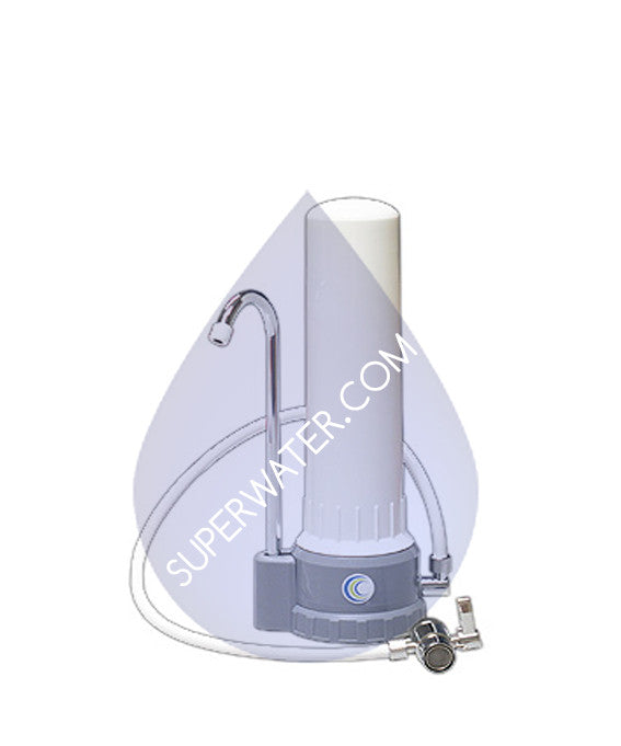 W9332220 AquaCera HCP-CC Countertop Ceramic Drinking Water Filter System With CeraCarb