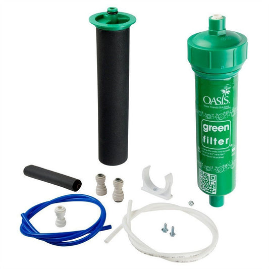 033926-005 $118 Oasis Biodegradable Green EZ-Clip Inline Filter Kit