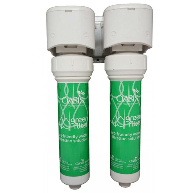037070-2610 $179 Oasis Green Filter EZ Turn Two Stage Sediment & Carbon Filter System