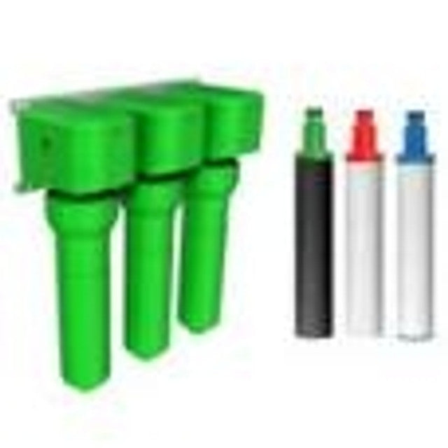 037070-3645 Oasis Green Filter EZ Turn Three Stage Carbon, Sediment & Carbon / Lead / Phosphate Filter System