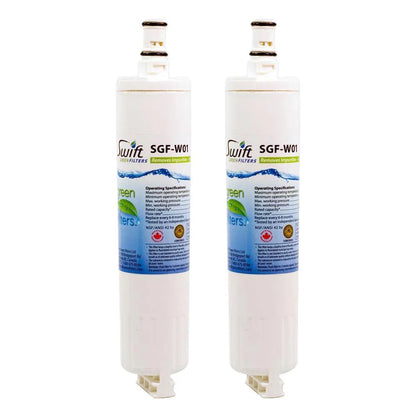 Swift Green Filters SGF-W01 Compatible Refrigerator Water Filter for 4396508, 4396510, EDR5RXD1, Made in USA