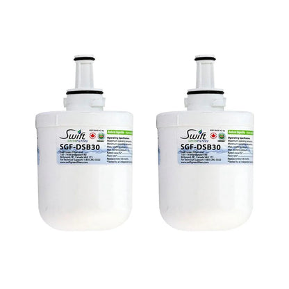 Swift Green Filters SGF-DSB30 Compatible Refrigerator Water Filter for DA2900003, DA6100159, TADA2900003A, DA2900003AB, DA6100159AB, HAF-CU1, Made in USA
