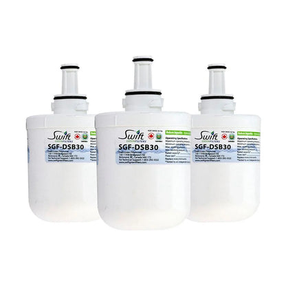Swift Green Filters SGF-DSB30 Compatible Refrigerator Water Filter for DA2900003, DA6100159, TADA2900003A, DA2900003AB, DA6100159AB, HAF-CU1, Made in USA