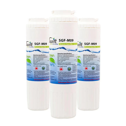 Swift Green Filters SGF-M9 Compatible Refrigerator Water Filter for UKF8001, EDR4RXD1, FILTER 4, EFF-6007A, 46-9005, 46-9006, CLCH101, Made in USA