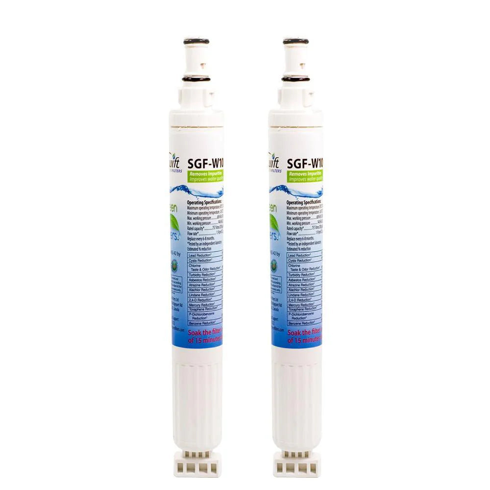 Swift Green Filters SGF-W10 Compatible Refrigerator Water Filter for 4396701, EDR6D1, FILTER 6, 46-9915, CLCH125, EFF-6001A, Made in USA