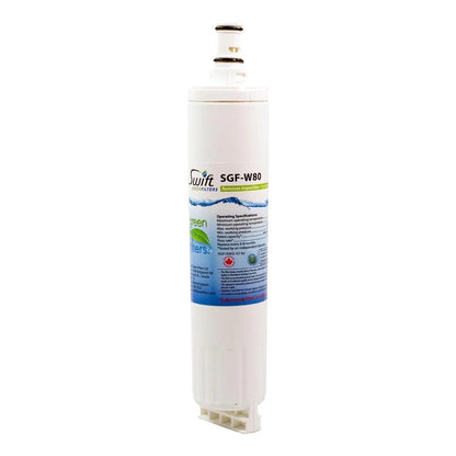 Swift Green Filters SGF-W80 Compatible Refrigerator Water Filter for 4396508, 4396510, EDR5RXD1, FILTER 5, Made in USA