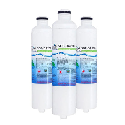 Swift Green Filters SGF-DA20B Compatible Refrigerator Water Filter for DA29-0020B, DA2900019A, DA2900020A, DA97-08006A-B, DA97-08006B, Made in USA
