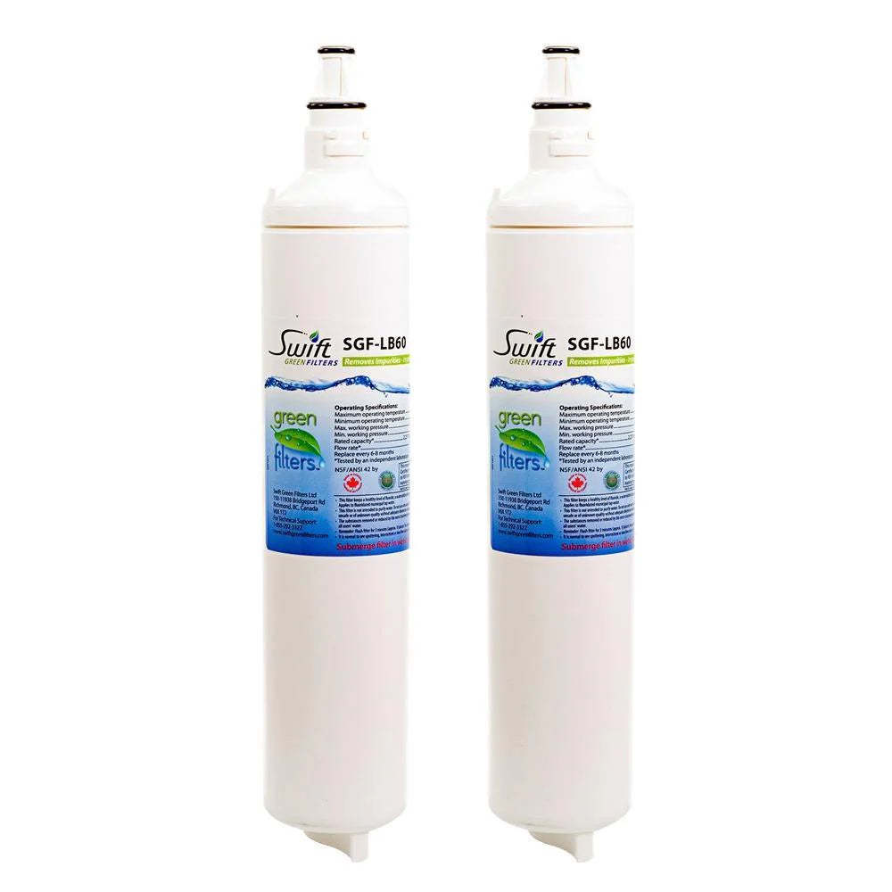 Swift Green Filters SGF-LB60 Compatible Refrigerator Water Filter for LG 5231JA2006B, LT 600P, 5231JA2006A, EFF-6004A, 46-9990, Made in USA