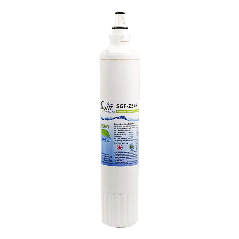 Swift Green Filters SGF-ZS48 Compatible Refrigerator Water Filter for Sub-Zero 4204496, 4290510, 4204490, EWF-8003A, Pro 48, Made in USA
