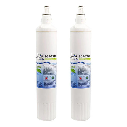 Swift Green Filters SGF-ZS48 Compatible Refrigerator Water Filter for Sub-Zero 4204496, 4290510, 4204490, EWF-8003A, Pro 48, Made in USA