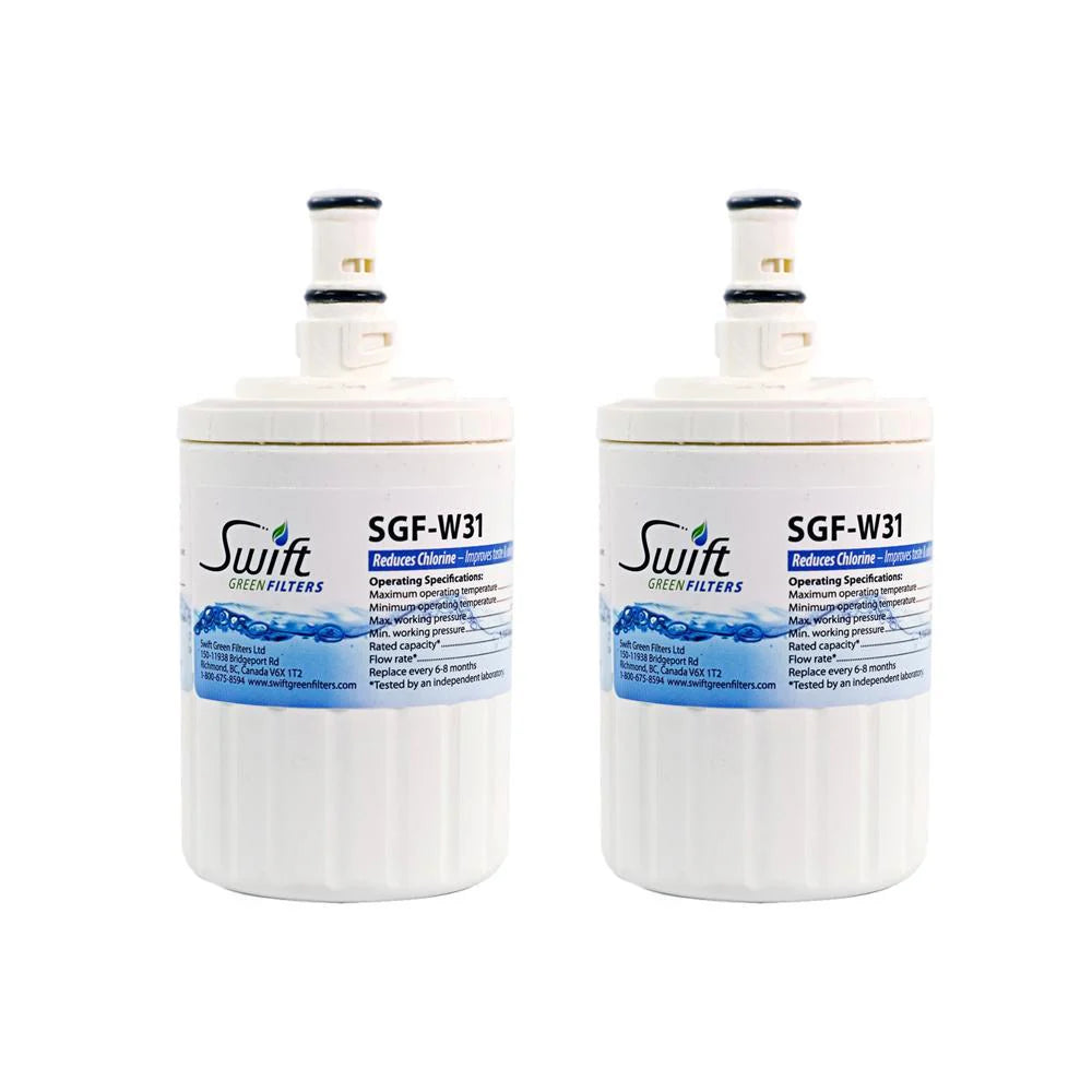 Swift Green Filters SGF-W31 Compatible Refrigerator Water Filter for Whirlpool EDR8D1 , FILTER 8, 46-9002, 8171413, 8171414, 8171788, NLC200, 2204324, Made in USA