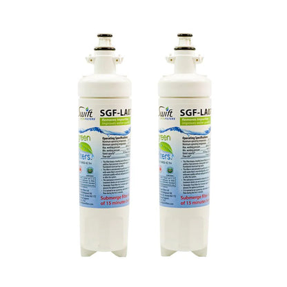 Swift Green Filters SGF-LA07 Compatible Refrigerator Water Filter for LG LT700-P, 46-9690, ADQ36006102, ADQ36006101,EFF-6032A, PH21410, Made in USA