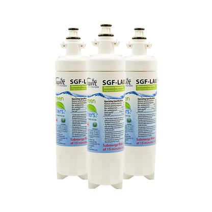 Swift Green Filters SGF-LA07 Compatible Refrigerator Water Filter for LG LT700-P, 46-9690, ADQ36006102, ADQ36006101,EFF-6032A, PH21410, Made in USA