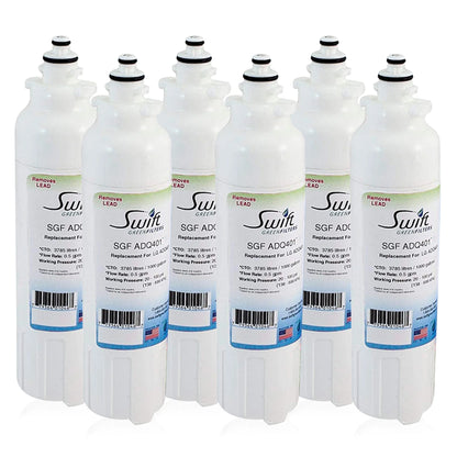 Swift Green Filters SGF-ADQ401 Compatible Refrigerator Water Filter for LG LT800P, ADQ73613401, Made in USA