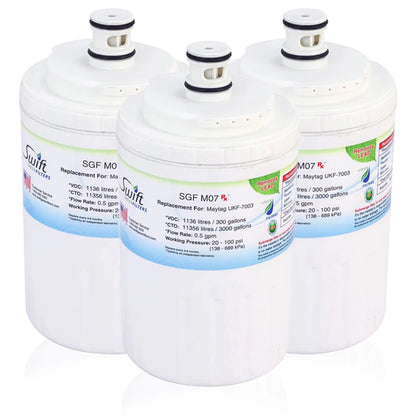 Swift Green Filters SGF-M07 Rx Compatible Refrigerator Water Filter for UKF7003, UKF7001, EDR7D1, Filter 7, Made in USA