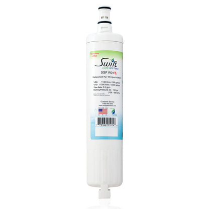 Swift Green Filters SGF-W01 Rx Compatible Refrigerator Water Filter for 4396508, 4396510, EDR5RXD1, Made in USA
