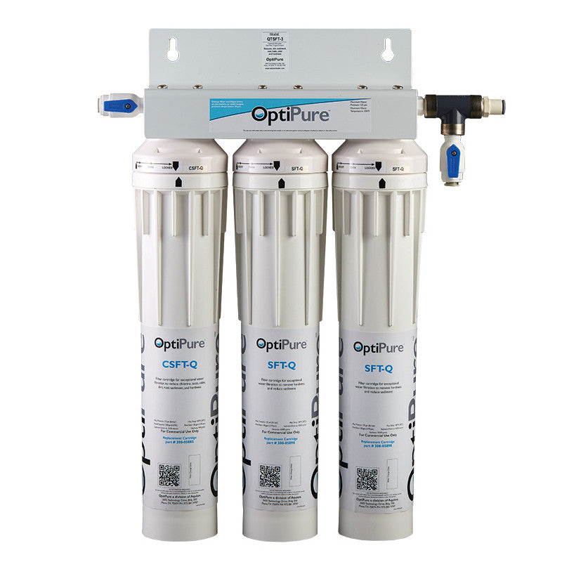 160-00450 Pentair OptiPure QTSFT-3 Triple Softener System