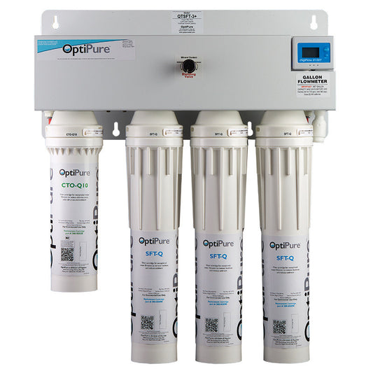160-00460 Pentair Optipure QTSFT-3+ Triple Water Softener System