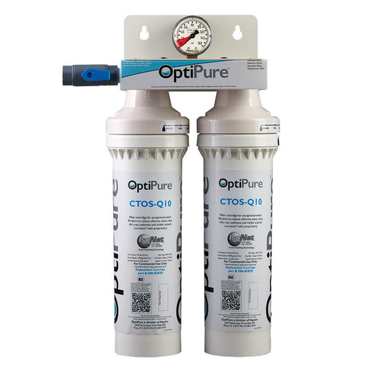 160-52021 Pentair OptiPure QTI10-2 Dual Filter System
