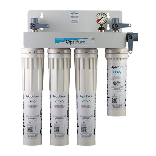 160-52040 $1524 Pentair OptiPure QT2+MP / CSR Twin 7FC Multi-Point Filtration System