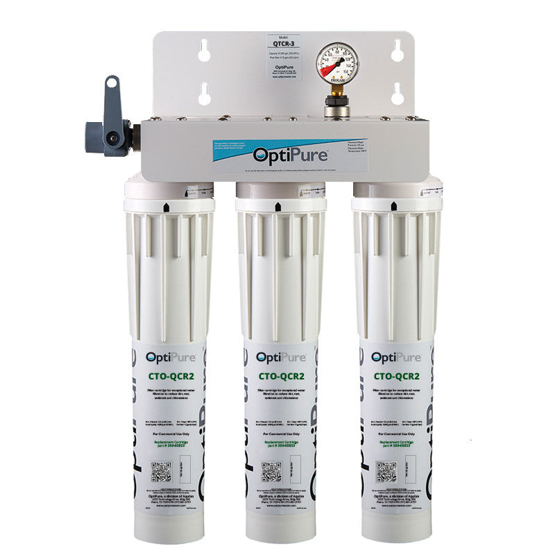 160-52133 Pentair OptiPure QTCR-3 Triple Chloramine Reduction System
