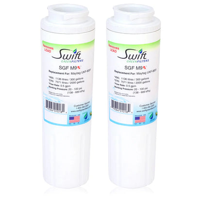 Swift Green Filters SGF-M9 Rx Compatible Refrigerator Water Filter for UKF8001, EFF-6007A, EDR4RXD1, Made in USA