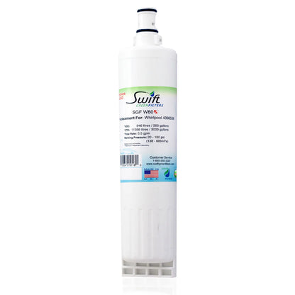 Swift Green Filters SGF-W80 Rx Compatible Refrigerator Water Filter for 4396508, 4396510, EDR5RXD1, FILTER 5, Made in USA