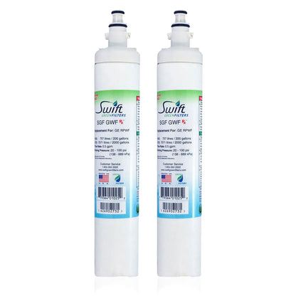 Swift Green Filters SGF-GWF Rx Compatible Refrigerator Water Filter for GWF, RPWF, WSG-4 ,PFE29P, Made in USA