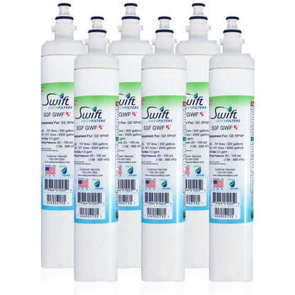 Swift Green Filters SGF-GWF Rx Compatible Refrigerator Water Filter for GWF, RPWF, WSG-4 ,PFE29P, Made in USA