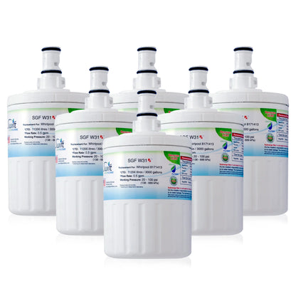 Swift Green Filters SGF-W31 Rx Compatible Refrigerator Water Filter for 8171413, EDR8D1, 46-9002, Made in USA