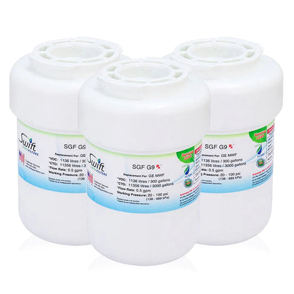 Swift Green Filters SGF-G9 Rx Compatible Refrigerator Water Filter for MWF, MWFA, WF-287,WF287, 469991, Made in USA