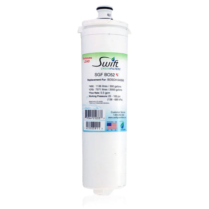 Swift Green Filters SGF-BO52 Rx Compatible Refrigerator Water Filter for EVOLFLTR10, 640565, 55866-06, AP3961137, B20CS5, CS-51, CS52, Made in USA