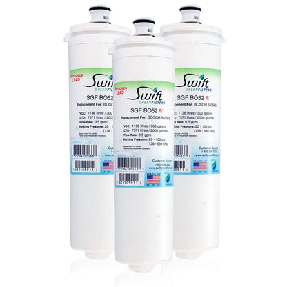 Swift Green Filters SGF-BO52 Rx Compatible Refrigerator Water Filter for EVOLFLTR10, 640565, 55866-06, AP3961137, B20CS5, CS-51, CS52, Made in USA